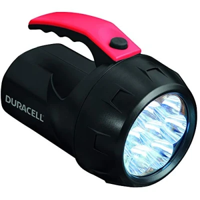 Immagine di Duracell FLN 2 Torcia a lanterna serie Explorer, 70 lumen, finitura in plastica nera, batterie incluse