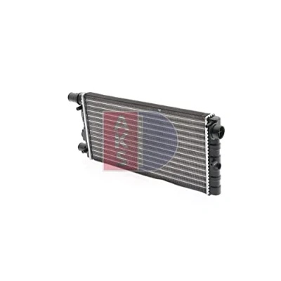 Immagine di AKS DASIS 080490N Radiatore motore Alluminio 467 214 24 Alette di raffreddamento montate meccanicamente FIAT: Panda I Hatchback