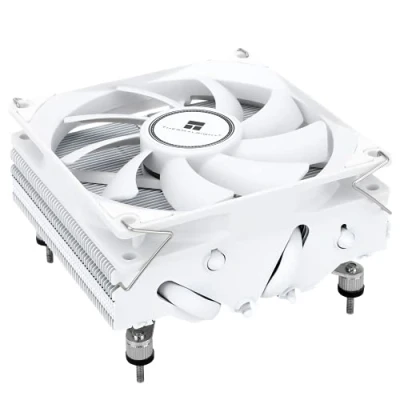 Immagine di Thermalright AXP90 X53 bianco basso profilo CPU Air Cooler, 53mm Altezza, TL 9015w Slin PWM Fan, AGHP Technology, per AMD AM4/Intel 1150/1151/1155/1156/1200 (bianco)