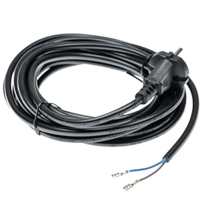 Immagine di vhbw cavo di alimentazione compatibile con Kärcher T12/1, SE4001, SE4002, T10/1, T14/1, NT702 aspirapolvere 6 m, 1000 W