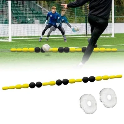 Immagine di JODAIS Deflettore a Linea Singola da 2,75 m, Attrezzatura per la deviazione del Portiere, l&#039;allenamento Calcio, Allenamento di riflessi e agilità, Miglioramento delle abilità