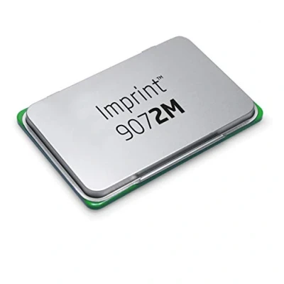 Immagine di Trodat 9072M Imprint, Cuscinetto imbevuto di Inchiostro Colore Verde a base acqua, per Timbri Manuali, Medi Formati, Misura 110 x 70 mm, Struttura in Metallo e Plastica