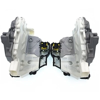 Immagine di HZTWFC 2 pezzi anteriore sinistro e destro 4F1837015G 4F1837016G serratura porta Attuatore per adatta AUDI A3 A6 C6 A8 R8
