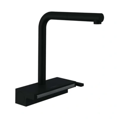 Immagine di hansgrohe Aquno Select M81 Miscelatore monocomando da cucina 250, bocca estraibile, 2 getti, acciaio inox, 73836800