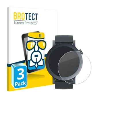Immagine di brotect Pellicola Protettiva Vetro per Nothing CMF Watch Pro 2 Protezione Schermo (3 Pezzi) [Durezza Estrema 9H, Chiaro]