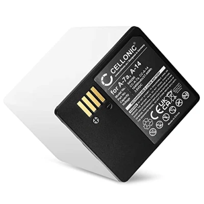 Immagine di CELLONIC® Batteria Sostitutiva per Arlo Go 2, PRO 3, 3 Floodlight, 4, 4 XL, Ultra 2 XL Ricambio A 7a, 14 10400mAh Sistema Allarme Telecamera Sicurezza