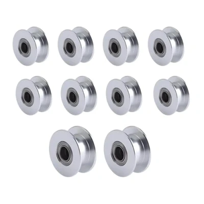 Immagine di Super Print GT2 Puleggia folle Idler Pulley 20 Senza denti Toothless Bore Foro 5mm for 3D Printer 6mm Width Timing Belt.