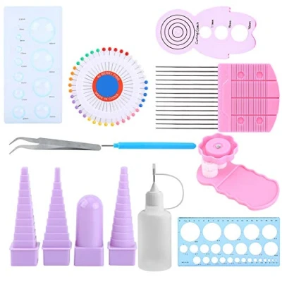 Immagine di Quilling Tools Paper Kit Strumenti Accessori Set e forniture Fai da te Design Disegno Handcraft Tool
