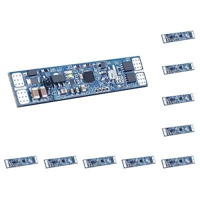 Immagine di Interruttore Sensore Prossimità Per Profilo Alluminio, Con Funzione Dimmer e Memoria, 12V 24V 6A, Dimensione 45X10X4mm (10)