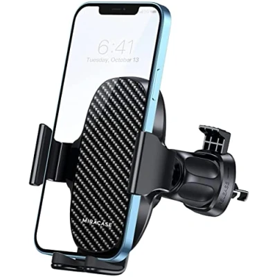 Immagine di Miracase 【2023 2a Generazione Porta Cellulare Auto e Supporto Telefono Flessibile per la Ventilazione Dell&#039;Auto Smartphone Universale Compatibile con iPhone Serie 13/14 Samsung