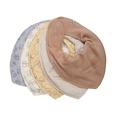 Immagine di PIPPI Bandana Bib (5 pack), bavaglino triangolare,