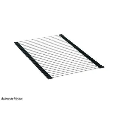 Immagine di FRANKE KB 36RM Kubus Series Tappetino da Cucina in Acciaio Inox, 48,3 x 43,2 cm, Metallo, Argento, Small