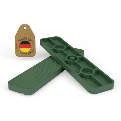 Immagine di FUX 100 distanziatori mm x 24 1 6 Made in Germany Piastre di rondelle, plastica, (spessore: 5 mm)