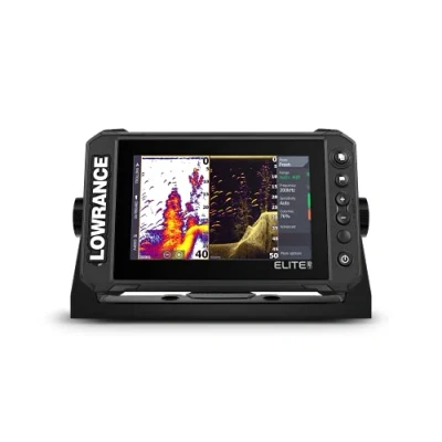 Immagine di Lowrance Elite FS 7 Fish Finder con trasduttore attivo 3 in 1, precaricato C MAP Contour+ Grafici