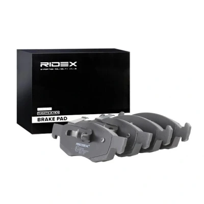 Immagine di RIDEX 402B0391 Kit pastiglie freno Assale anteriore Non predisposto per contatto segnalazione usura con lamierino anticigolío DACIA: Logan I MCV