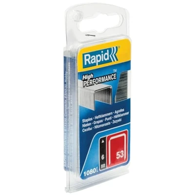 Immagine di Rapid 40109502 No. 53 Graffe a Filo fine 6 mm, Acciaio