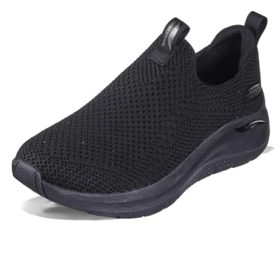 Immagine di Skechers Arch Fit 2.0, Scarpe da Ginnastica Donna, Nero, 39.5 EU