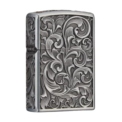 Immagine di junweideyi accendino in stile cinese dei regali, sostituibile per Zippo (solo custodia), dimensioni inserto compatibile 3,6 cm x 1,2 5 cm, alloggiamento (stile 6)