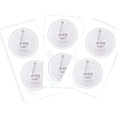 Immagine di 10PCS Tag NFC,NFC Sticker,NFC Anti Metallo,NTAG215 NFC Riscrivibili 25MM,540 Byte Programmabili,Compatibile con Amiibo Tagmo,per Tutti gli Smartphone e Dispositivi Abilitati