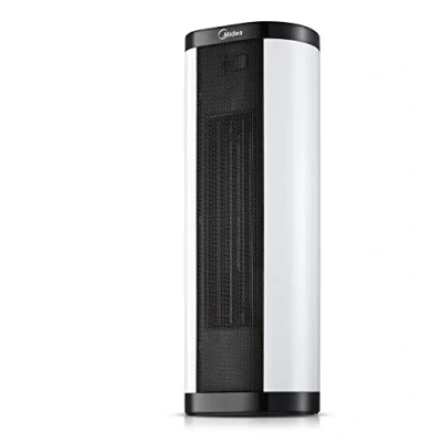 Immagine di Midea termoventilatore a risparmio energetico silenzioso con telecomando, 2000 Watt, in ceramica termostato, 2 livelli di riscaldamento, timer 24H, modalità ECO, certificato GS
