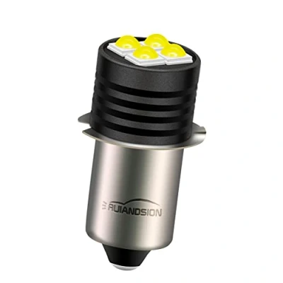 Immagine di Ruiandsion P13.5S Lampadina a LED 3 V, 3030, 4 SMD, ricambio per 2 celle, torcia C&amp;D, confezione da 1