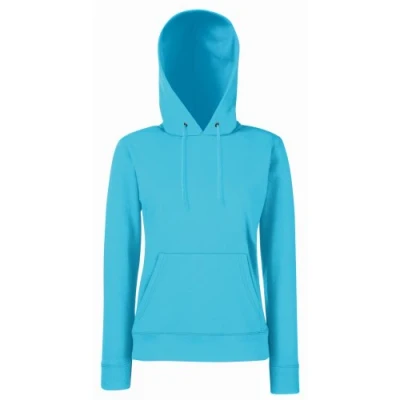 Immagine di Fruit of the Loom Felpa con Cappuccio Donna (L) (Azzurro)