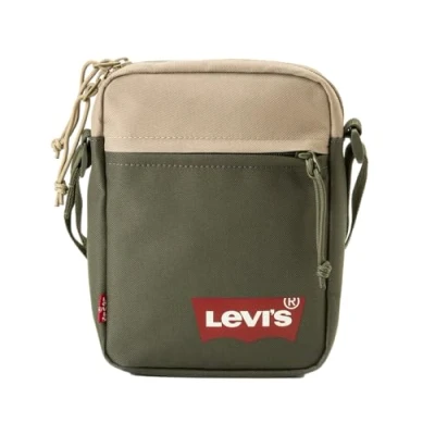 Immagine di Levi&#039;s MINI Crossbody Solid Batwing Unisex Borsa a tracolla, Taglia: One Size, Army green