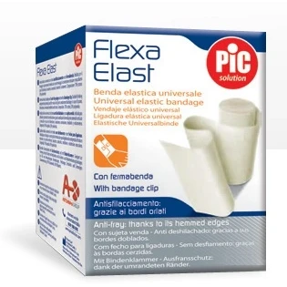 Immagine di Flexa Elast 6cm x 4.5m Benda Elastica Bianca PIC