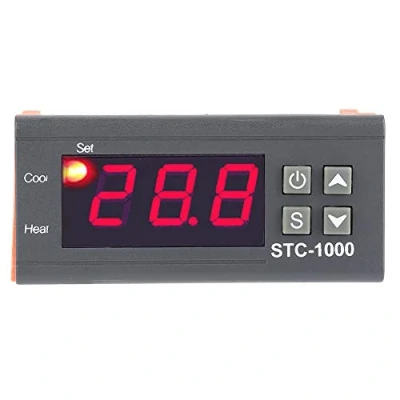 Immagine di Regolatore di temperatura STC 1000 termostato digitale con display LCD 110 220 V, 50 ℃ 99 ℃/ 58 210 ℉
