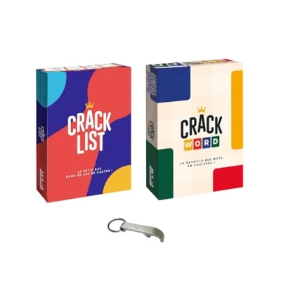 Immagine di Set Crack List + Word versione francese 1 apribottiglie EUR Blumie (Crack Word)