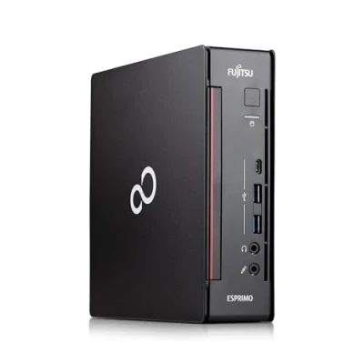 Immagine di Fujitsu Esprimo, Mini Pc Computer Fisso Desktop Intel i5 7500T, Ram 8GB DDR4, SSD 256GB, DVI + DP, Win 10 Pro, Pronto all&#039;uso con Chiavetta Wi Fi (Ricondizionato)