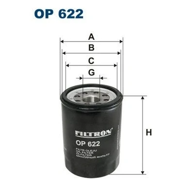 Immagine di FILTRON OP 622 Filtro olio M 26 X 1.5 ad avvitamento SUZUKI: Grand Vitara 1 SUV, I OPEL: Frontera A SUV