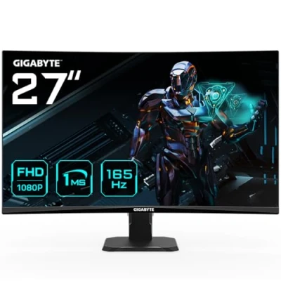 Immagine di Gigabyte GS27F Monitor da gioco ERP E (A G) 68.6 cm (27 pollici) 16:9 1 ms HDMI ™, DisplayPort, Presa cuffie IPS LCD