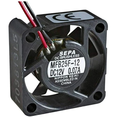Immagine di SEPA MFB25F12 Ventola assiale 12 V/DC 4.2 m3/h (L x L A) 25 10 mm