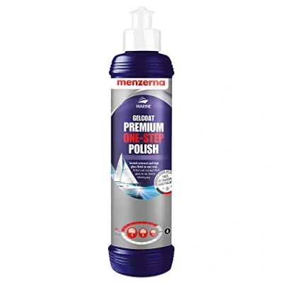 Immagine di Menzerna Gel Coat Premium One Step Polish Abbrasive lucidante per barca con lucentezza 250 ml