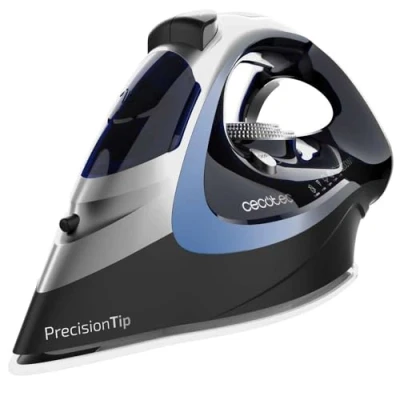 Immagine di Cecotec Ferro Da Stiro a Vapore Ironhero 3200 Vital. 3200W, Tecnologia Power Steam, Colpo 270g/min, Suola Turboslide, Sistema Antigoccia, Cyclo Clean, Filtro Anticalcare, Spegnimento Automatico