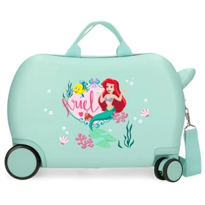 Immagine di Disney Morsetto in plastica Nylon Tipo Abranyl Multidiametro 2, Ariel, Valigia per bambini 45