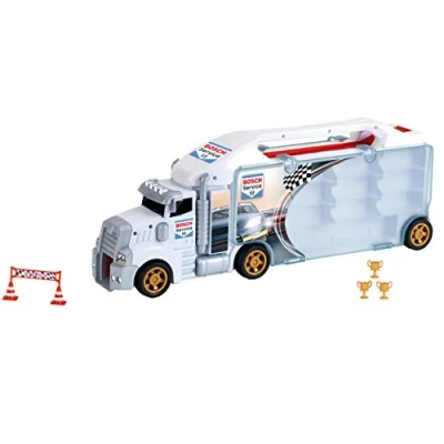 Immagine di Theo Klein 2837 Valigia Camion con rampa Integrata per conservare Le Auto Bosch Service