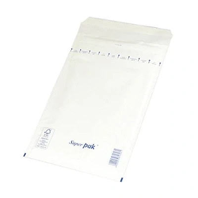 Immagine di buste autosigillanti foderate a bolle per ufficio, HK C13, 150 x 215 mm/170 225 mm, 100 pezzi, colore bianco, e accessori spedizioni, tipo bolla
