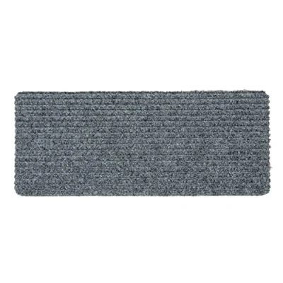 Immagine di Astra Zerbino interno 25x60 cm argento antiscivolo antipolvere idrorepellente antistatico resistente Rib Line
