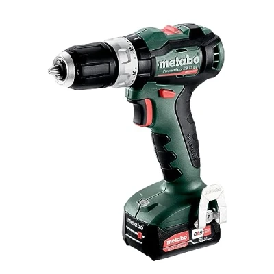 Immagine di Metabo 601046500 Trapano avvitatore a percussione batteria brushless, incl. seconda batteria, caricabatterie