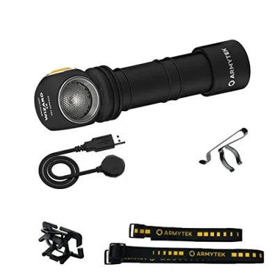 Immagine di ArmyTek Wizard C2 Magnet White LED (monocolore) Lampada frontale con supporto magnetico a batteria ricaricabile 1200 lm 4800 h 64 g