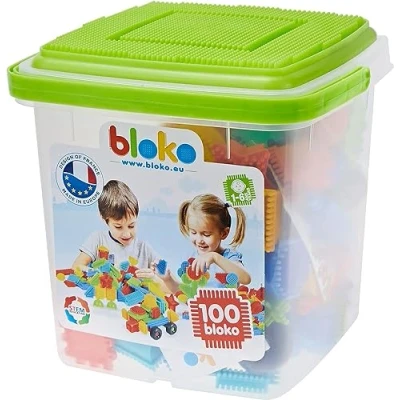 Immagine di BLOKO MBI Barile da 100 1 Piatto Gioco (Verde), Multicolore, 232321, 503553