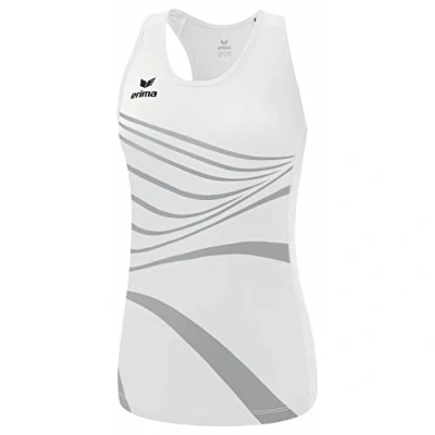 Immagine di Erima Running Singlets Racing Singlet Top, Donna, Taglia: 44, Weiss