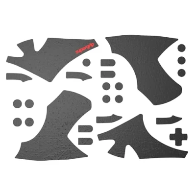Immagine di Pulsar Gaming Gears SUPERGRIP Set di grip tape per controller Xbox serie XS, assorbe il sudore, ad alte prestazioni, antiscivolo, adesivo 3M, non lascia residui, nastro ultra sottile da 0,5