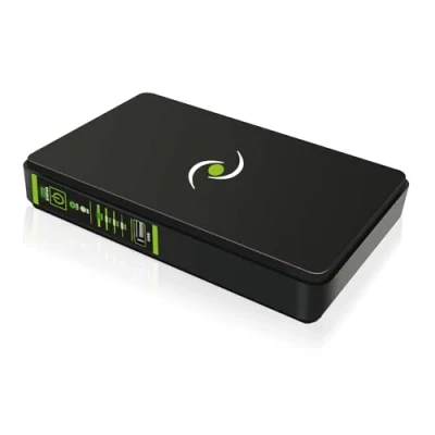 Immagine di Tecnoware Mini UPS ERA PLUS DC 5VDC/9VDC/12VDC Gruppo di Continuità con 8800mAh PowerBank, protegge WIFI, Modem/router, VOIP, Telecamere Funzione POE 24VDC/48VDC 25W, Autonomia fino a 240 minuti