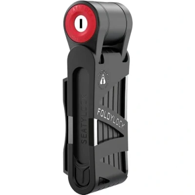 Immagine di Voxom Foldylock Mini Lucchetto per bicicletta, colore: Nero