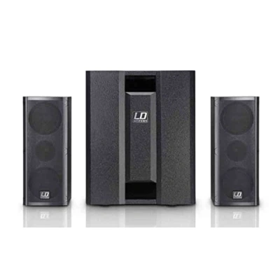 Immagine di LD Systems DAVE 8 ROADIE Sistema PA attivo portatile con mixer a 3 canali