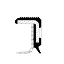 Immagine di CORTECO 20037126B Paraolio Albero Motore Parte frontale PTFE (Politetrafluoretilene)/ACM (Poliacrilico Caucciù) VOLKSWAGEN: Golf 7, 7 Variant