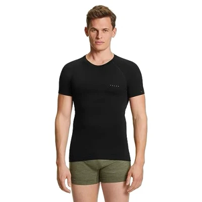 Immagine di Falke Wooltech Light Functional Underwear FOR WARM TO COLD Conditions Maglietta intima, Uomo, Taglia: XXL, Black
